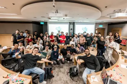 The AI Engineer Singapore workshop, all together at SMU