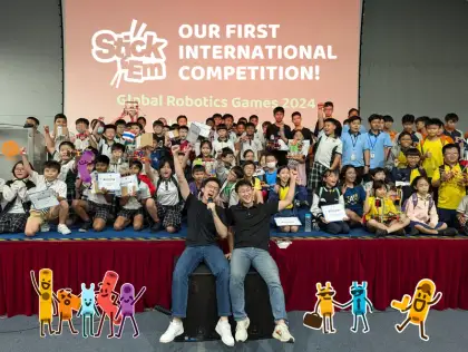 Our first international competition